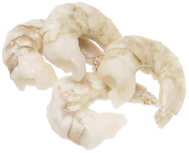 Креветки с/м очищеные без хвоста 21/25 (1кг*10шт)