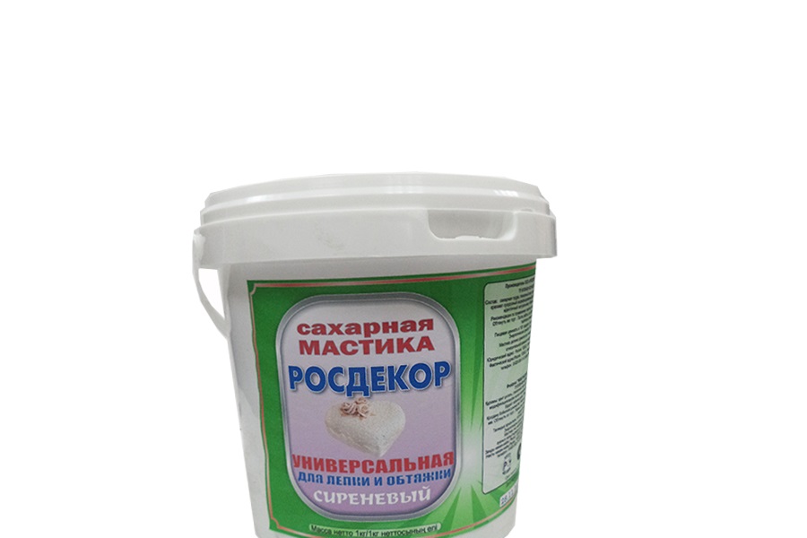 Мастика белая универсальная "Росдекор" вед.1кг (уп.8шт)