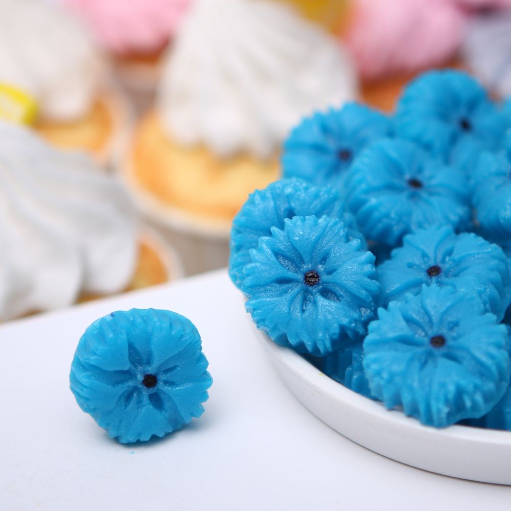 Мармелад фигурный "Мармелатье" *Цветы ВАСИЛЁК* 7,3г, уп.40 шт