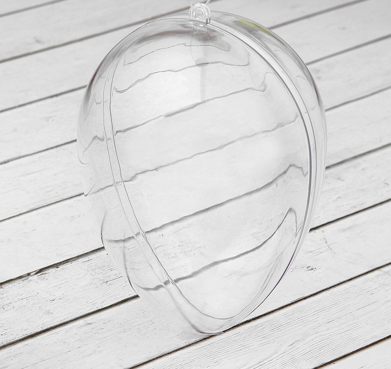 Форма "Яйцо" из оргстекла. две части. 9,2х9,2х13см, 2291342