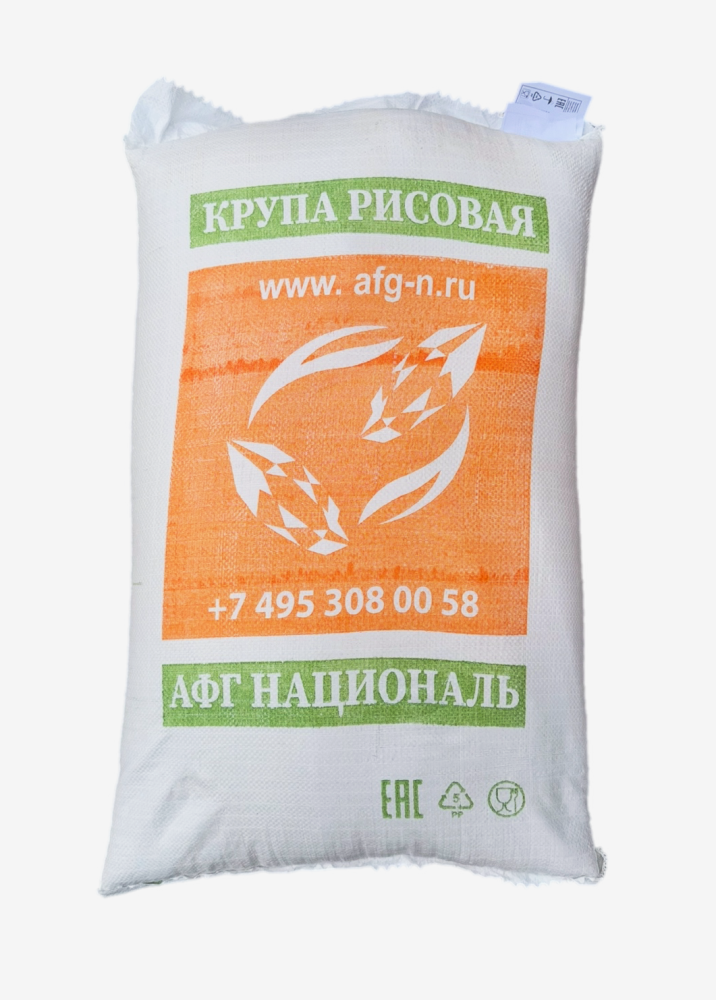 РИС для суши ГОСТ первый сорт 25 кг, НАЦИОНАЛЬ