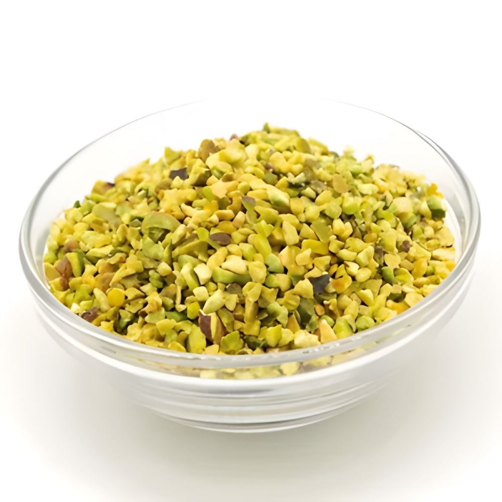 Фисташка дробленая обжаренная 2/4мм (пакет 1кг), PI1009