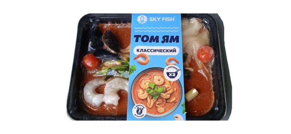 Суп Том Ям с/м классический (370гр *8 шт)  SKY-FISH
