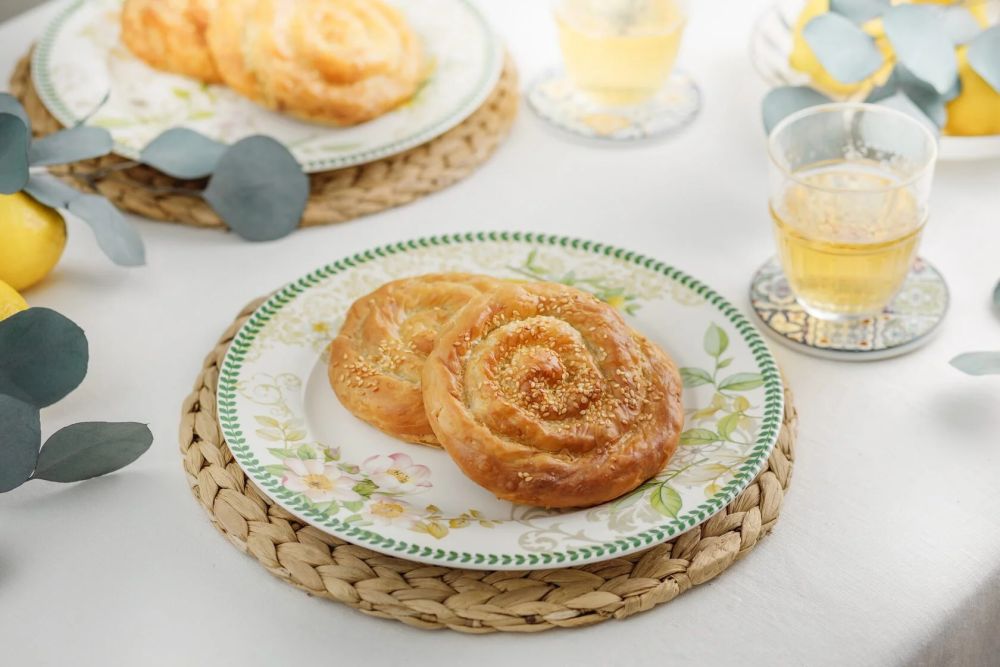 Улитка греческая с ветчиной и сыром (заморож.) (100гр*40шт/уп) [60516] 