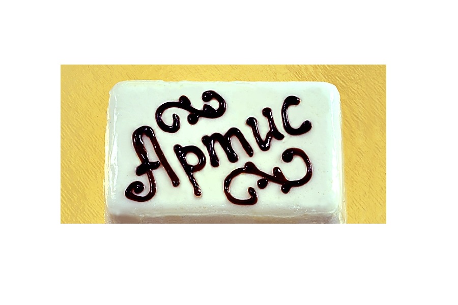 Гель для декора и рисования "Артис Коричневый", (1кг)