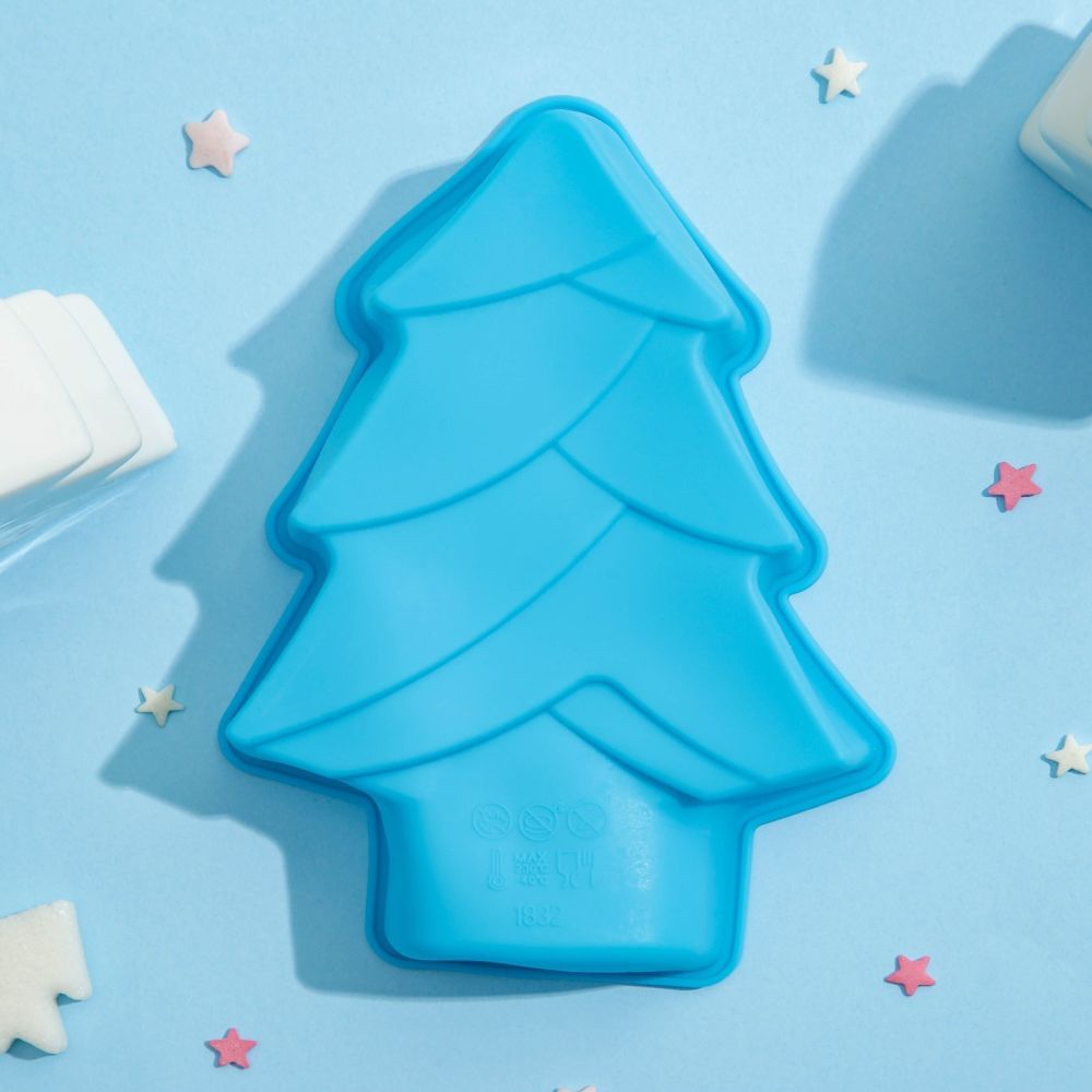 Форма для выпечки силикон."Елочка ",13х10х3см,1116696