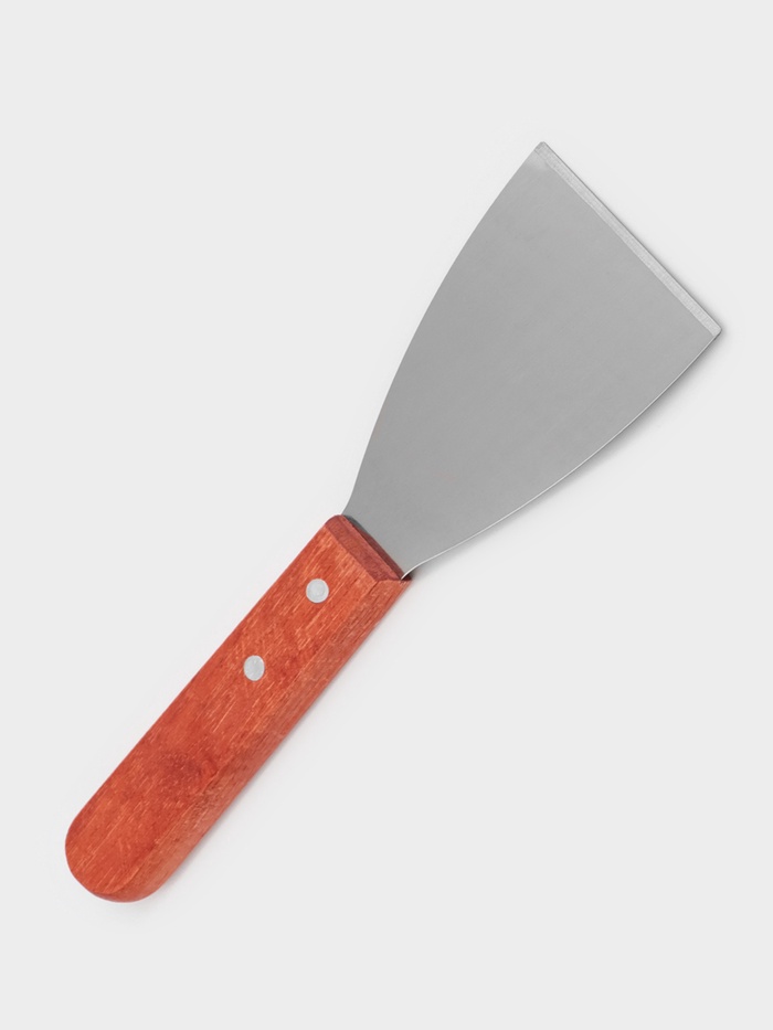 Лопатка-скребок (шпатель)с ручкой 20,5х7,5см, 1029748