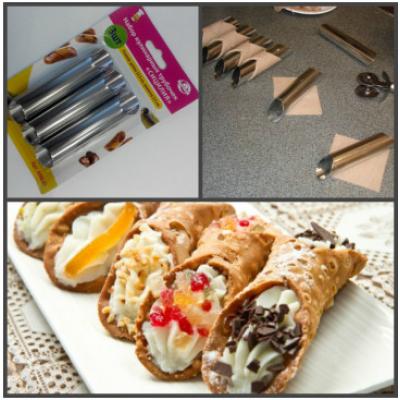 Трубочка метал. для сицилийских трубочек, 12х2,5см (наб. 6шт), 10675288