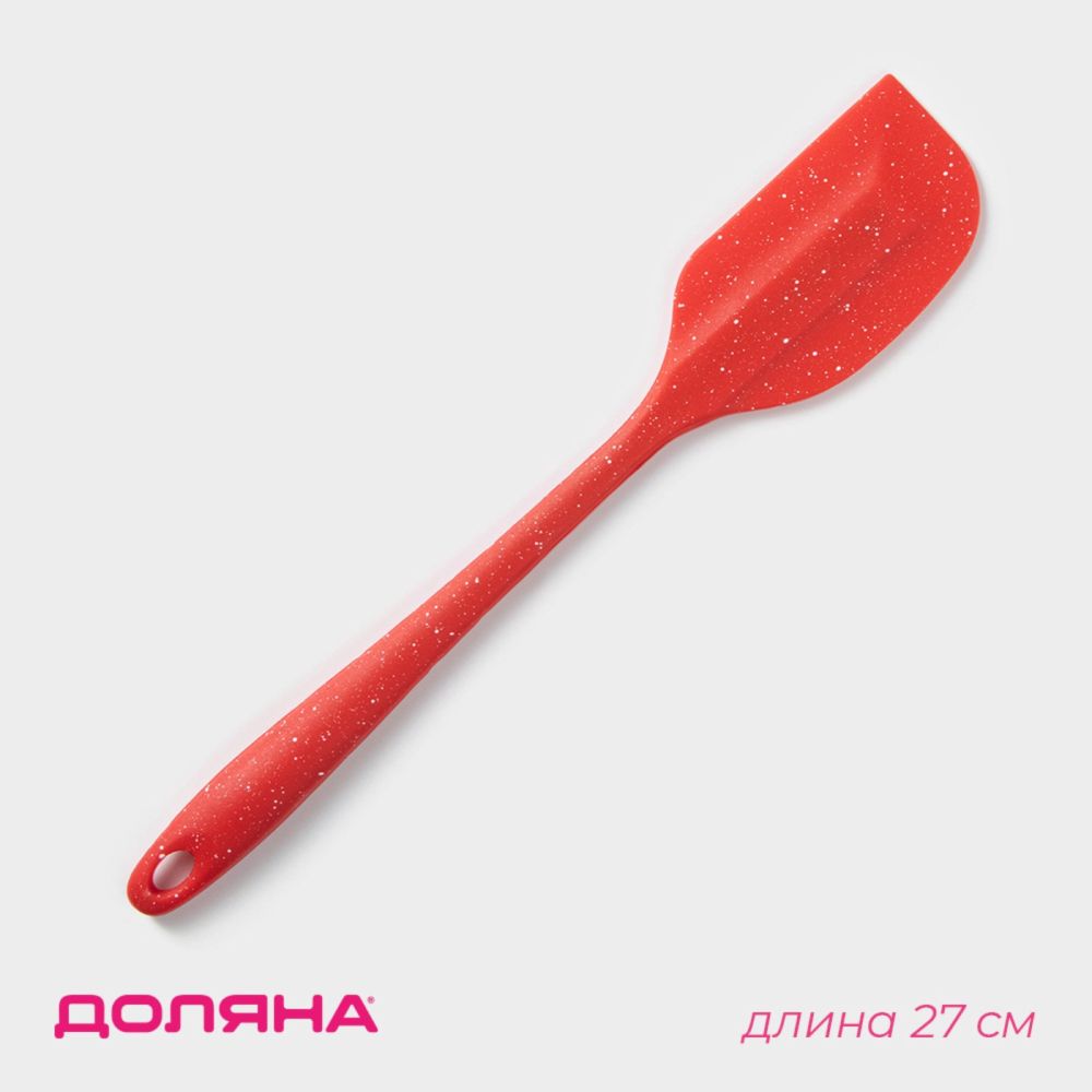 Лопатка силиконовая 27.7х5.4мм "Гранат".5378199