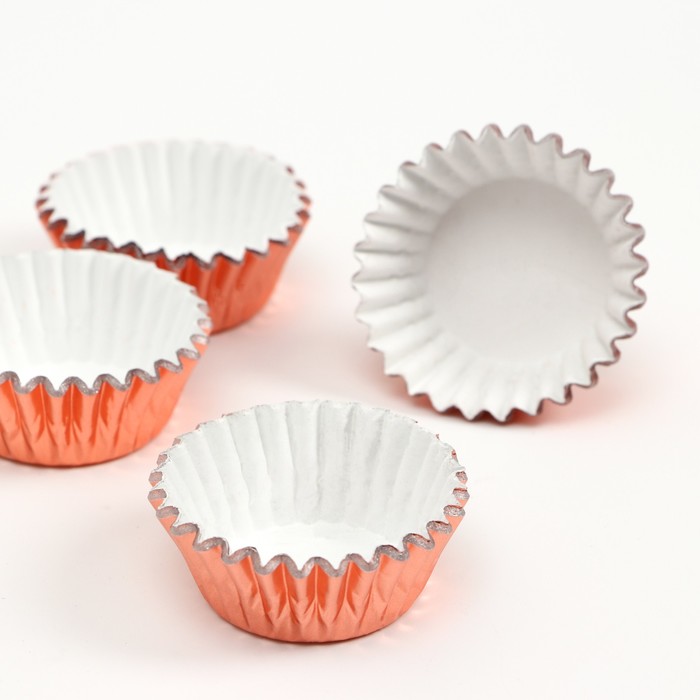 Капс.бумаж. круг 35х20 "Розовое золото" (300шт),, 7008117