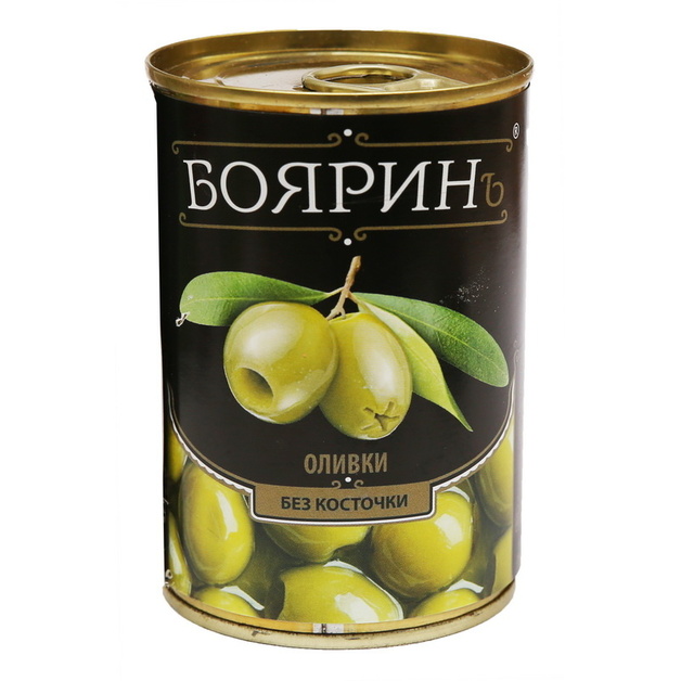 Оливки б/к 300мл БОЯРИНЪ (12шт)