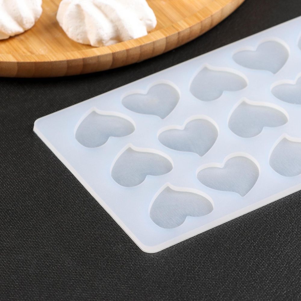 Коврик силиконовый для декора "Флирт", 18 ячеек,5553895