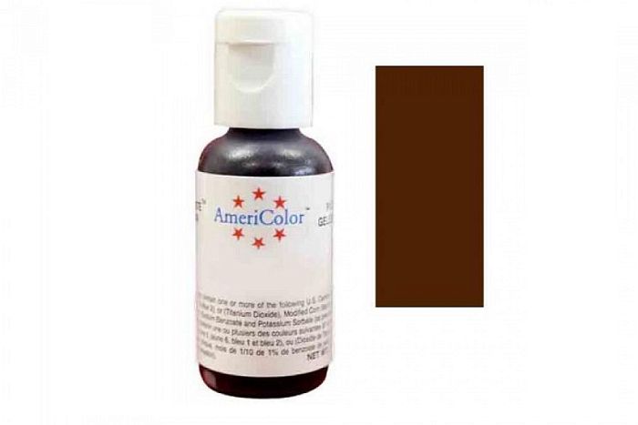 Краситель гелевый AmeriColor ШОКОЛАД (128г)