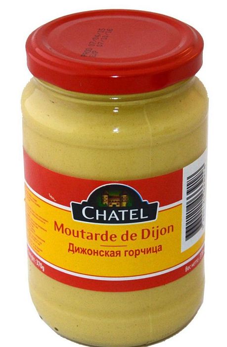 Горчица дижонская Chatel (370г*12) ,Франция