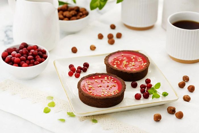 Пирожное ТАРТ "Московский шоколад" (заморож.) (90гр*12 шт/упак) [1736]