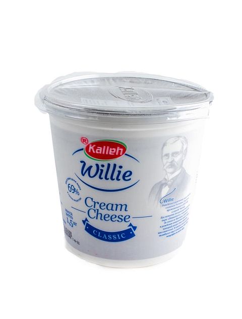 Сыр творожный сливочный "WILLIE" 69%  (1кг*4шт) KALEH, ИРАН