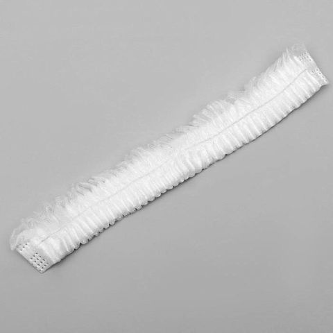 Шапочка - шарлотта белая , 100шт,   (НДС 10%) 